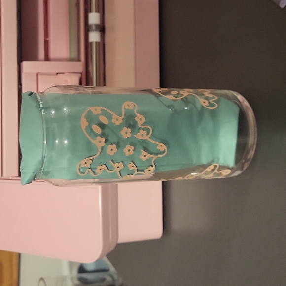 None Other - Daisy Ghost Glass Cup